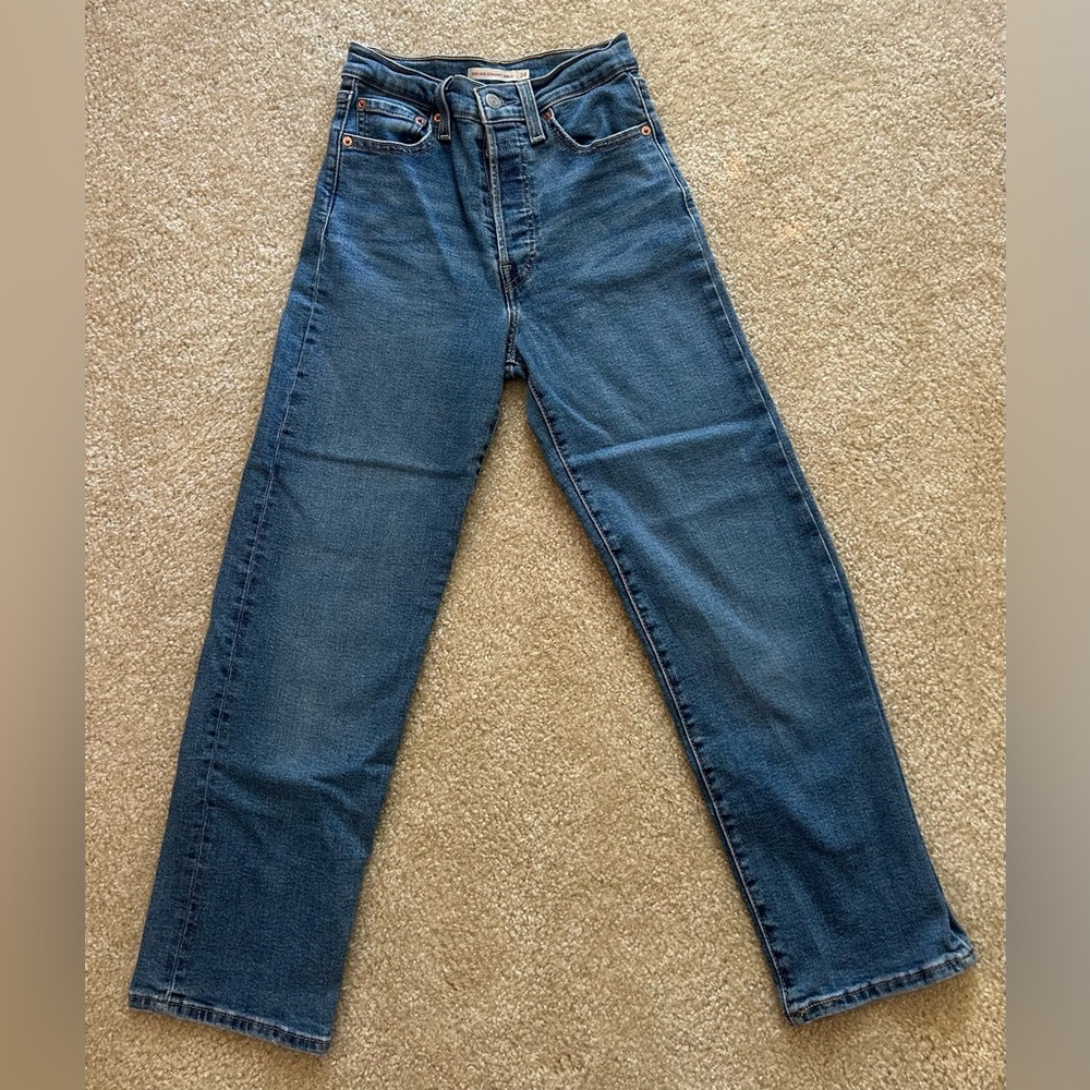 Levi's Blue Denim Jeans with Red Label